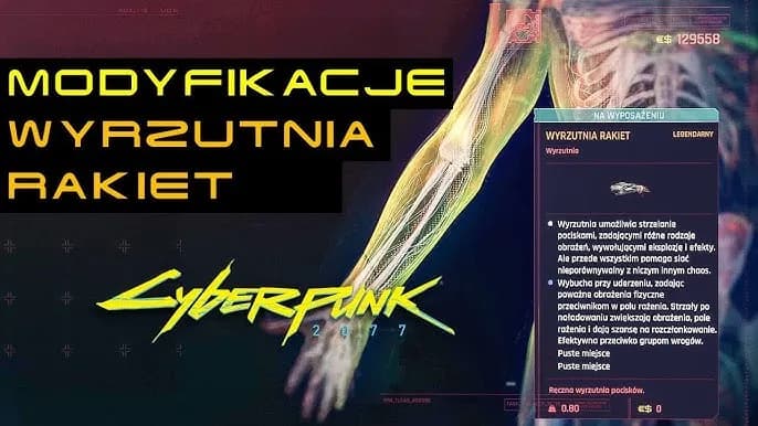 Wyrzutnia rakiet w Cyberpunk: Mistrzowska destrukcja bez porażek