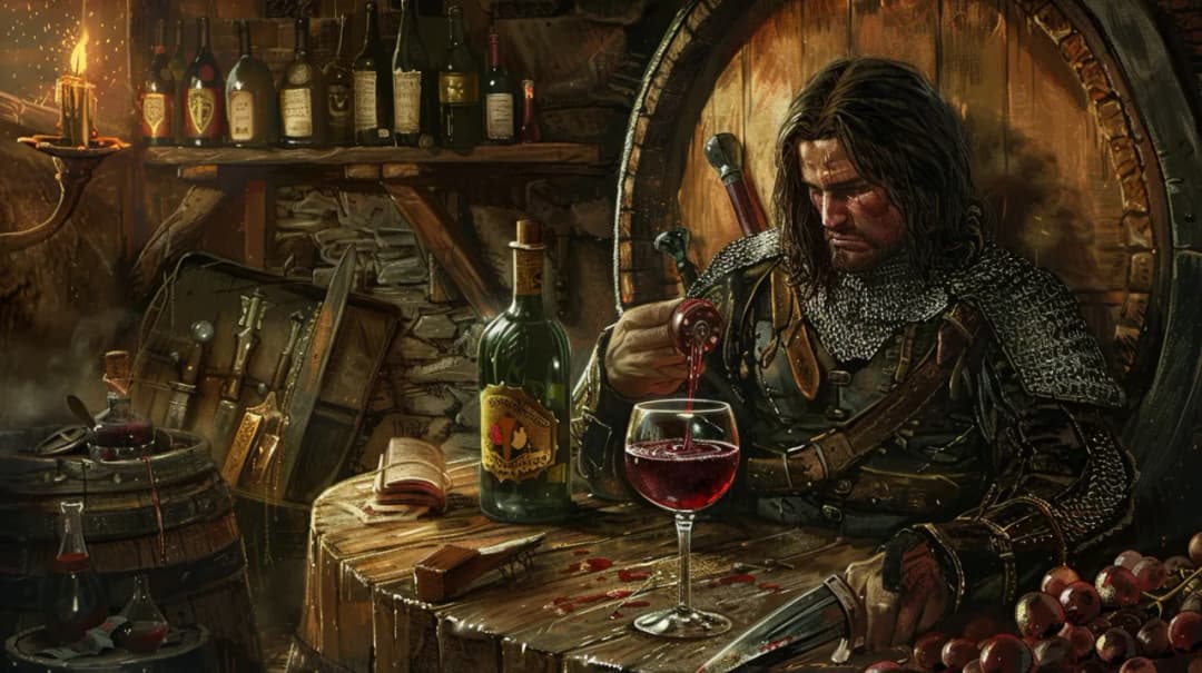 Wino w świecie Wiedźmina: Jakie trunki preferuje Geralt z Rivii?