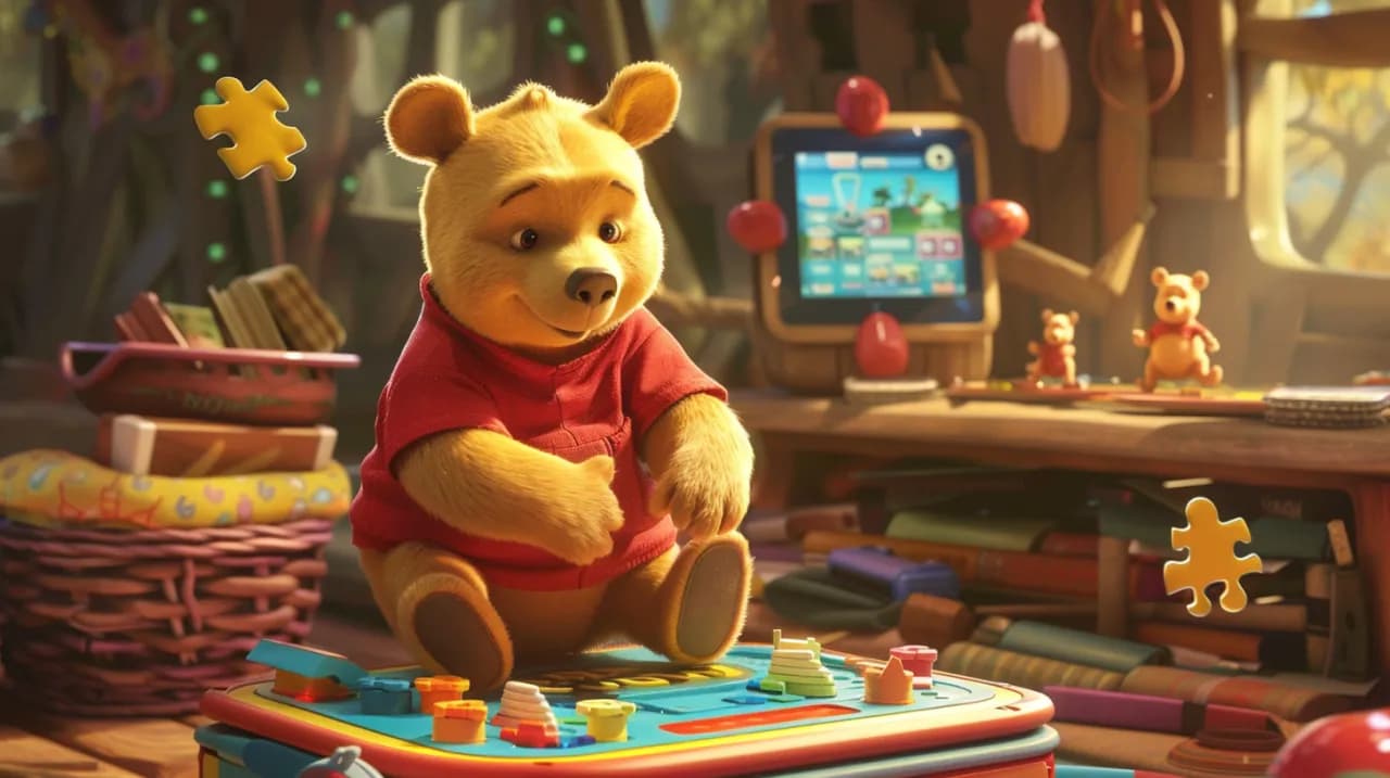 Najlepsze tytuły dla dzieci: Gry Puchatek - rozpocznij przygodę z misiem