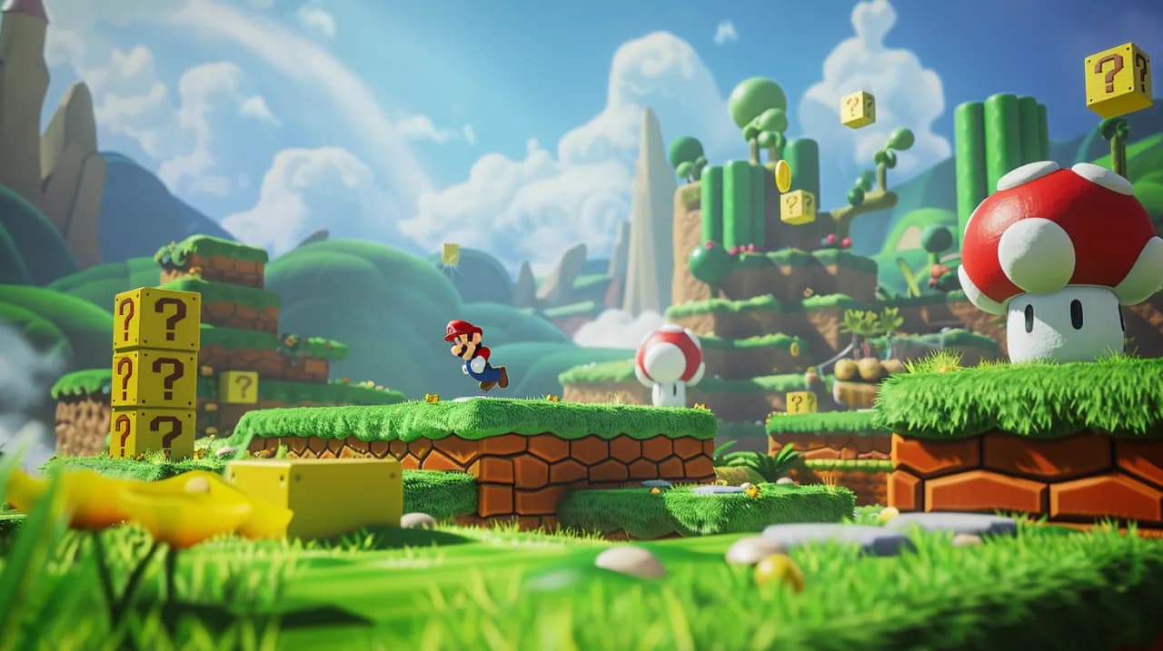 Mario - Przeżyj przygodę z legendarnym hydraulikiem!